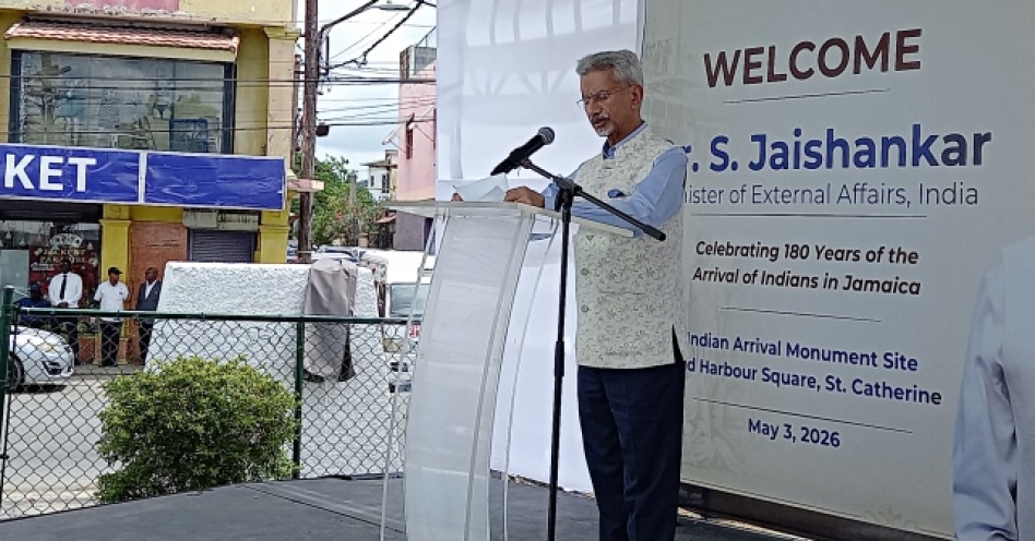 India pledges $2m to Indian Arrival Day after Jaishankar’s Old Harbour visit
