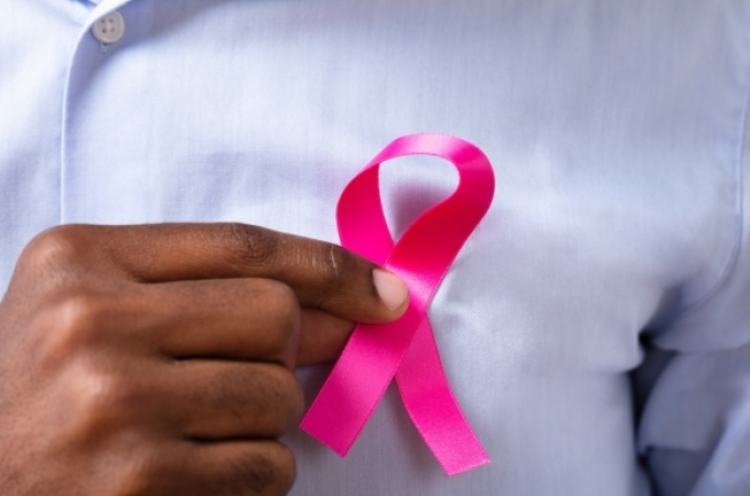 Breast cancer also affects men and the risk increases with age 