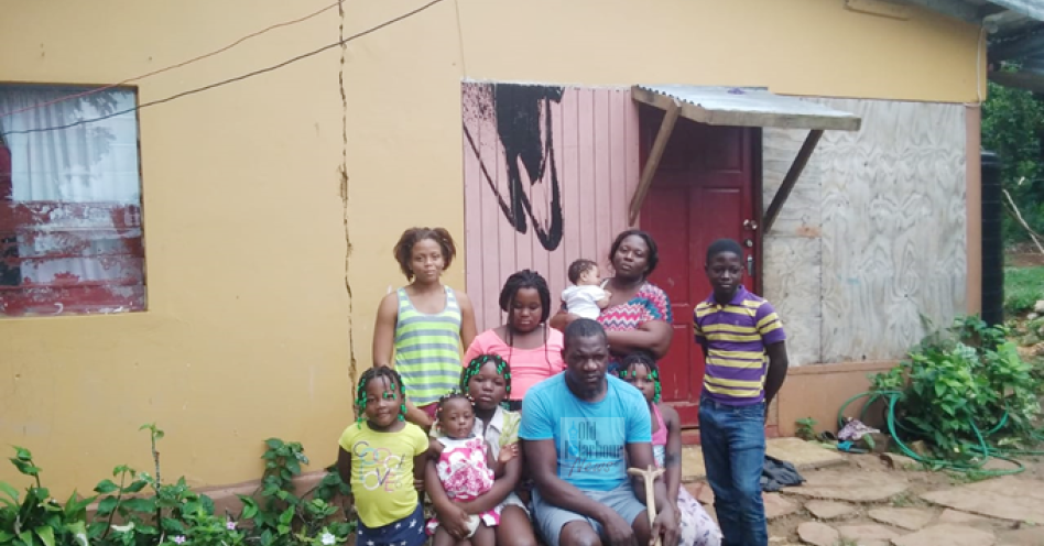Rodville Wallace (seated right) died on Christmas Eve