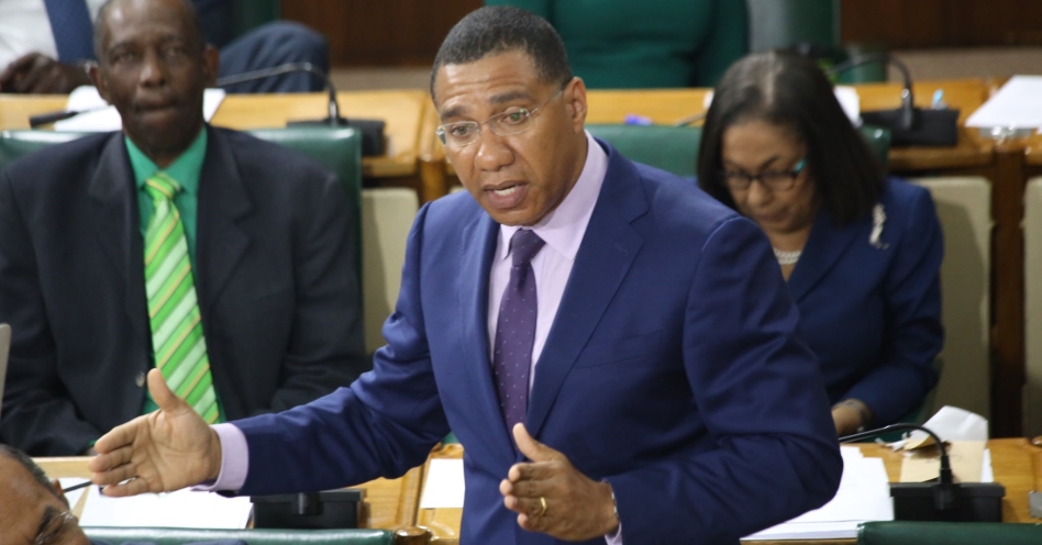 Prime Minister Andrew Holness