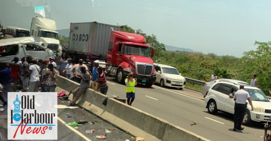 The scene of the accident